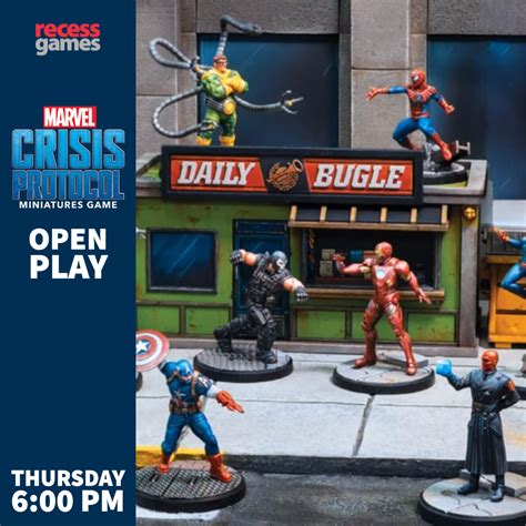 Marvel Crisis Protocol Open Play Recess Games Llc