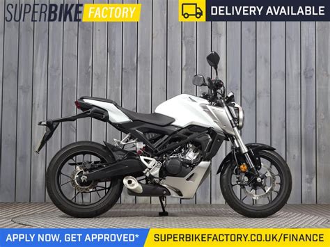 2019 Honda Cb125r White With 1976 Miles Used Motorbikes Dealer