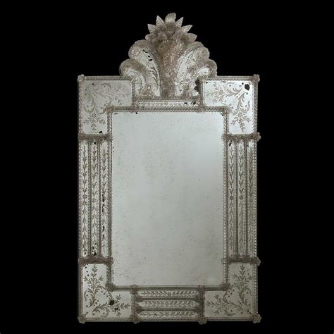 Alice Murano Glass Venetian Mirror