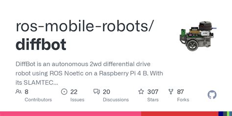 Github Ros Mobile Robots Diffbot Diffbot Is An Autonomous Wd