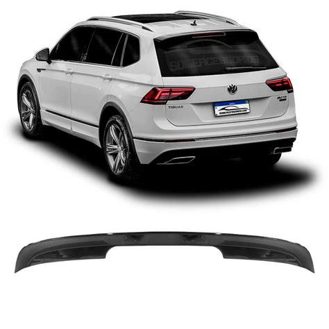 SPOILER TRASEIRO DE TETO VOLKSWAGEN TIGUAN BLACK PIANO Vo6