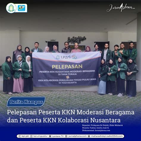 Pelepasan Peserta KKN Moderasi Beragama Dan Peserta KKN Kolaborasi