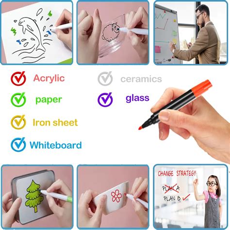 Latouni Marcadores De Tiza L Quida De Colores Para Tableros