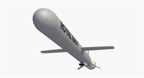 Bgm 109 Tomahawk Cruise Missile Royal Navy Version 3d Model 49