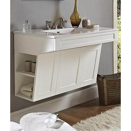 Fairmont Designs Shaker 36" Wall Mount ADA Vanity - Polar White | Free ...