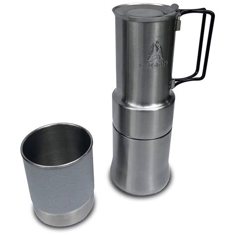 nCamp Portable Stainless Steel Outdoor Camping Espresso Style Caf ...