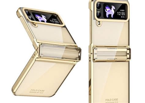 Foldable Elegan Samsung Z Flip Gold Sempurna Untuk Yang Berkelas