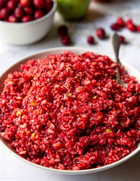 Fresh Cranberry Relish Recipe Video