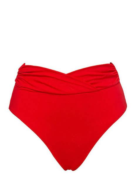 Bluepoint Bikini Slip Ψηλόμεσο Κόκκινο 22065098 07 Skroutz gr