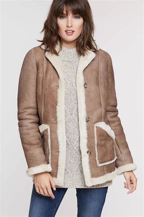 Marleigh Shearling Sheepskin Rancher Coat Cowgirl Delight