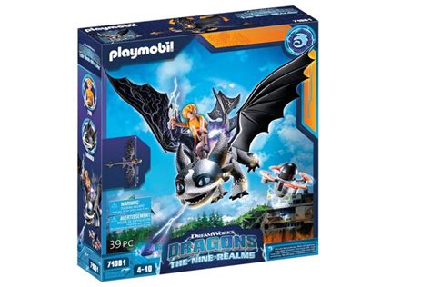 Playmobil Dragons The Nine Realms Icaris Lab Mescadeaux