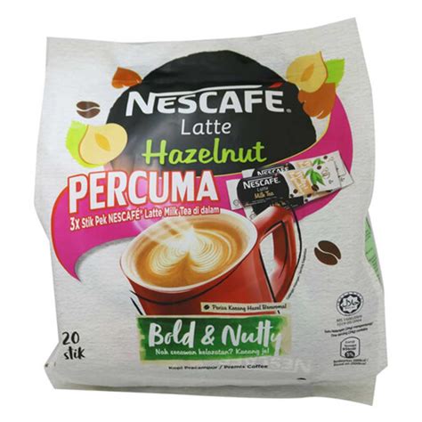 Nescafe Latte Hazelnut Coffee Sticks X G Sinin