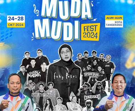 Ini Jadwal Lomba Acara Muda Mudi Fest Tangerang Hingga Oktober