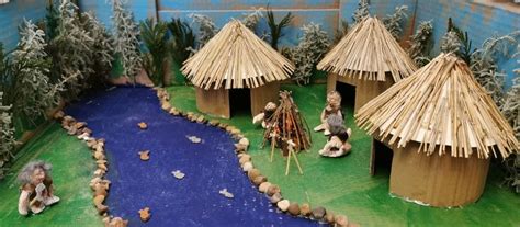 Stone Age Village Scholl Project In Native American Projects