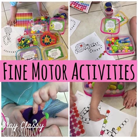 Fine Motor Activity Kits Mega Pack Fine Motor Activities Fine Motor