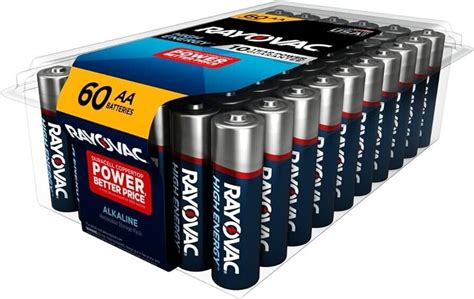 Rayovac High Energy Aa Batteries Pack Double A Batteries Free