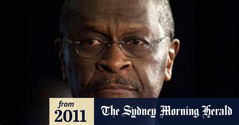 Sex Scandal Ends Cain Campaign