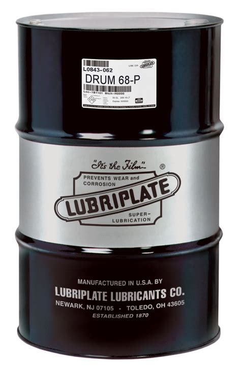 Refrigeration Compressor Oil 68 P Lubriplate Lubricants Co