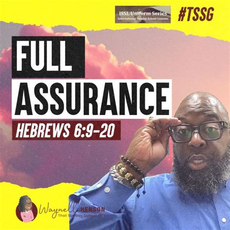 Tssgnotes 📚🙌🏽 ️ Full Assurance June 23 2024