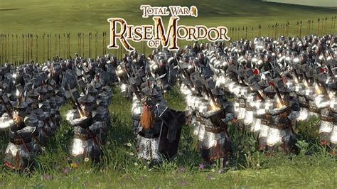 Rise Of Mordor Gondor Struggle With Dwarf Lotr Cinematic Battle