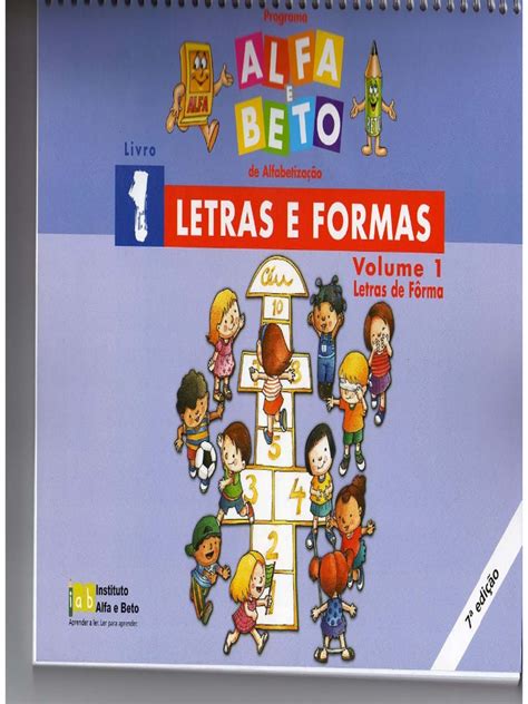 Livro Alfa E Beto Para Imprimir - Livro DidÃ¡Tico ALFA e BETO | PDF