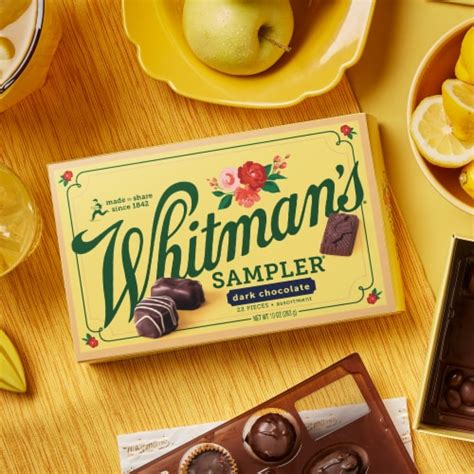 WHITMAN S SAMPLER Assorted Dark Chocolate Gift Box 10 Oz Kroger