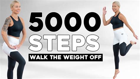 5000 STEPS WORKOUT Fast Walking For Weight Loss No Jumping Knee