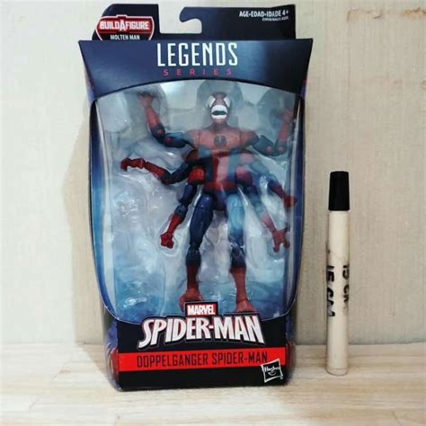 Jual Figure Marvel Legend Spiderman Doppelganger Seri Baf Molten Man