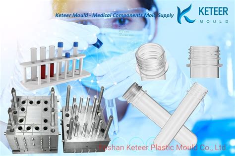 Oem Multiple Cavity Disposable Plastic Injection Test Tube Mould