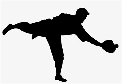 Baseball Player Silhouette Png