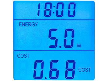 Revolt Digitale Stromz Hler Digitaler V Energiekostenmesser Mit