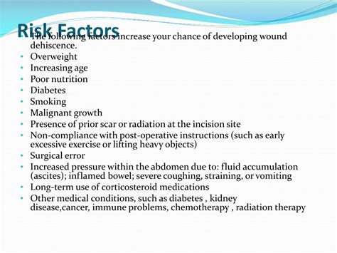 PPT - Wound Dehiscence PowerPoint Presentation, free download - ID:2090748