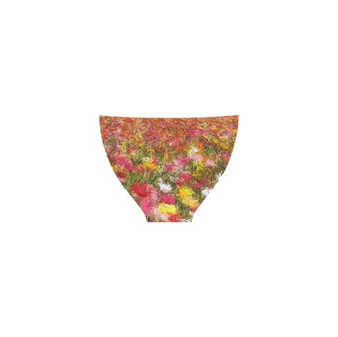 Expressionist Of Flowers1 Custom Bikini Swimsuit Model S01 ID D948151