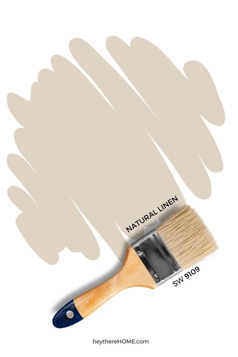sherwin williams natural linen paint color 8