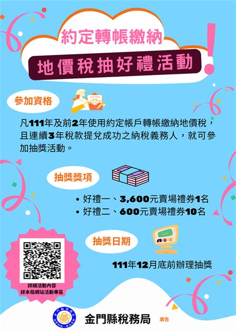 2022年金門縣地價稅開徵 E化繳納可抽好禮 生活 中時