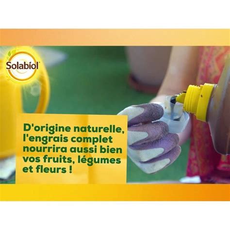 Solabiol SOLICOMP1 Engrais Complet Liquide 1L Engrais Universel