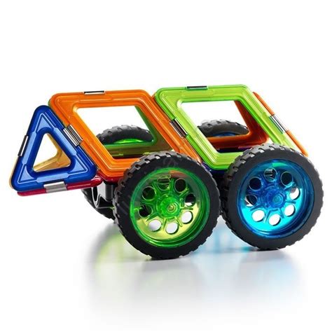 Set Magnetic De Construit Lunar Rover 30 Buc GeoSmart Luminam