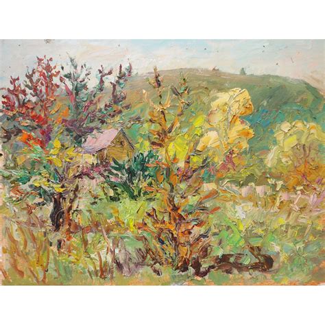 Купить картину Осень золотая в Москве от художника Евсеева Вера