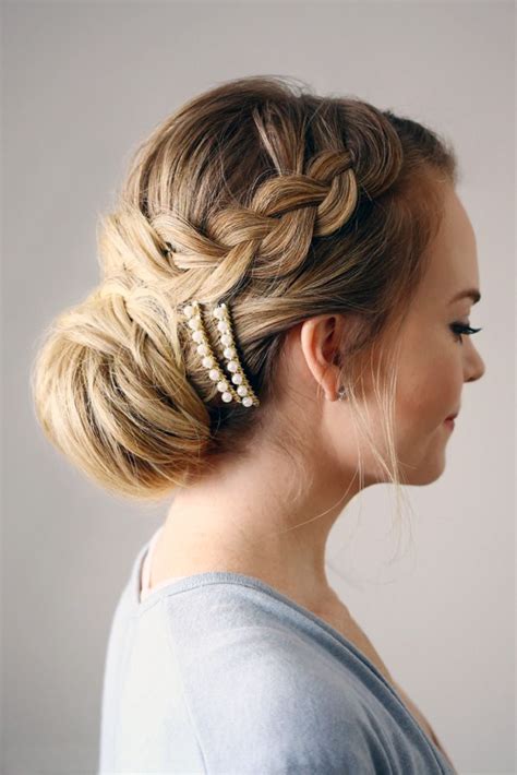 Wedding Updos With Braids 40 Best Looks And Expert Tips Easy Updo Hairstyles Hair Styles