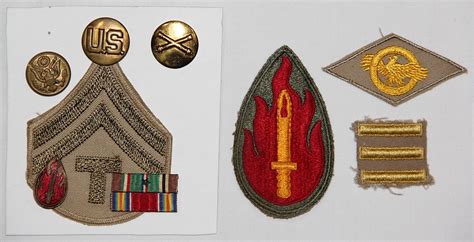 D056. WWII 63RD INFANTRY DIVISION GROUPING - B & B Militaria