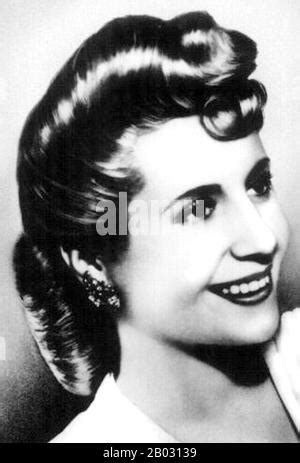 EVITA PERÓN 1919 1952 primera dama de Argentina como esposa de Juan