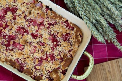 Neuvěřitelně vláčná buchta s ovocem a drobenkou Ing of Baking