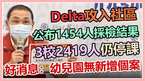 【完整版】delta入侵新北 侯友宜防疫最新說明｜三立新聞網 Youtube