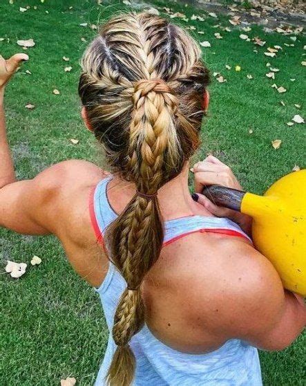 45 Best Ideas Hair Braids For Sports Volleyball Hair Braids Sporty Hairstyles Volleyball