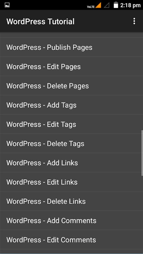 Wordpress Tutorial Apk For Android Download