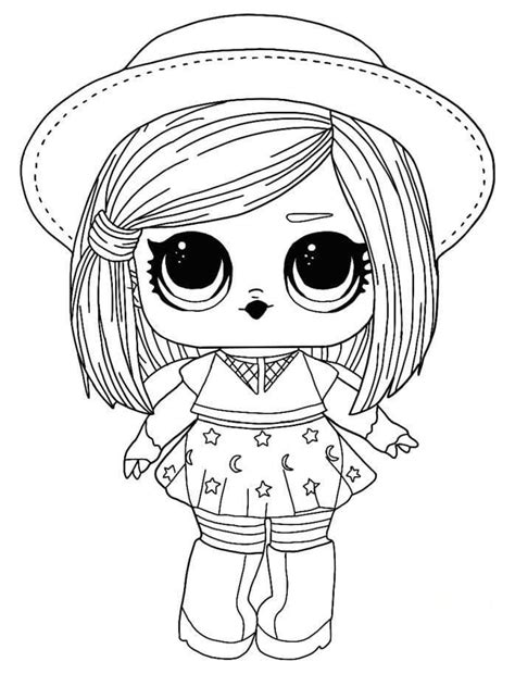 Lol Surprise Doll Para Colorear ¡imprime Gratis Toda La Serie Dibujos De Colorear