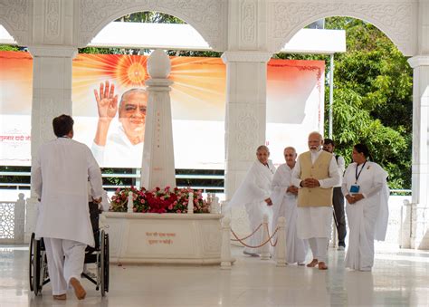 Prime Minister Modi Visits Brahma Kumaris Hq At Mount Abu Media Wing