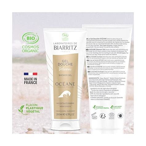 Laboratoires de Biarritz Gel Douche Océane aux Extraits Marins