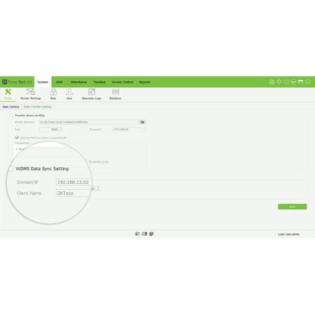 Zktime Net Time Attendance Management Software Zkteco