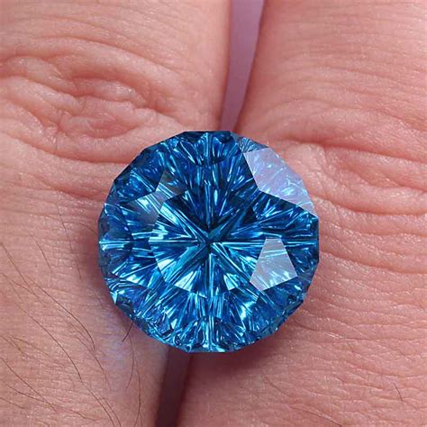 Swiss Blue Topaz Gemstone 1206ct John Dyerprecious Gemstones Co